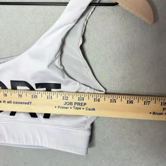 Victoria Secret Sport Black and White Graphic Sports Bra Bralette Size M - Picture 8 of 11